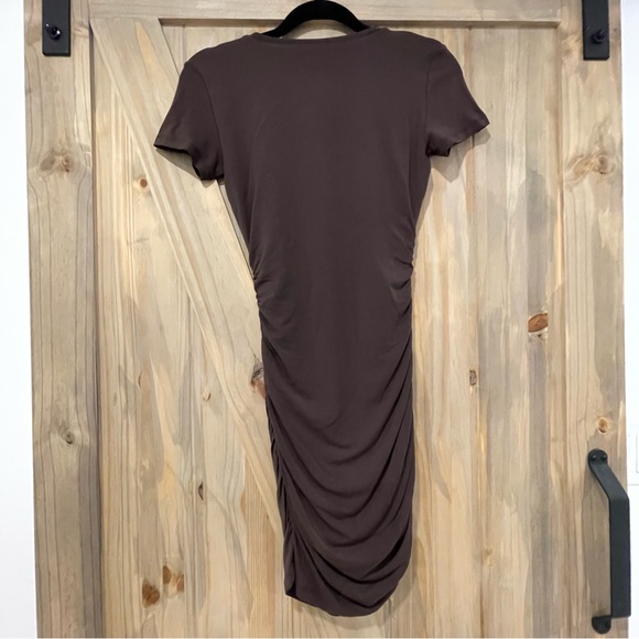 NWOT BABATON Covet Dress Brown XS - Picture 2 of 3